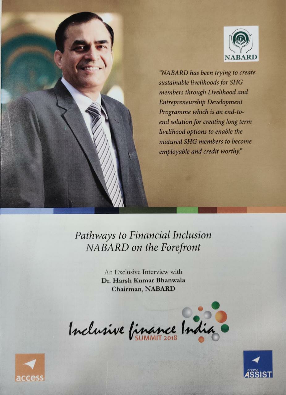 Pathways to Financial Inclusion NABARD on the Forefront