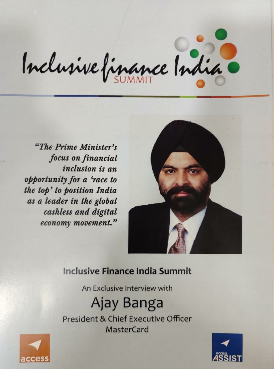 An Exclusive Interview with Ajay Banga President & Chief Executive Officer MasterCard